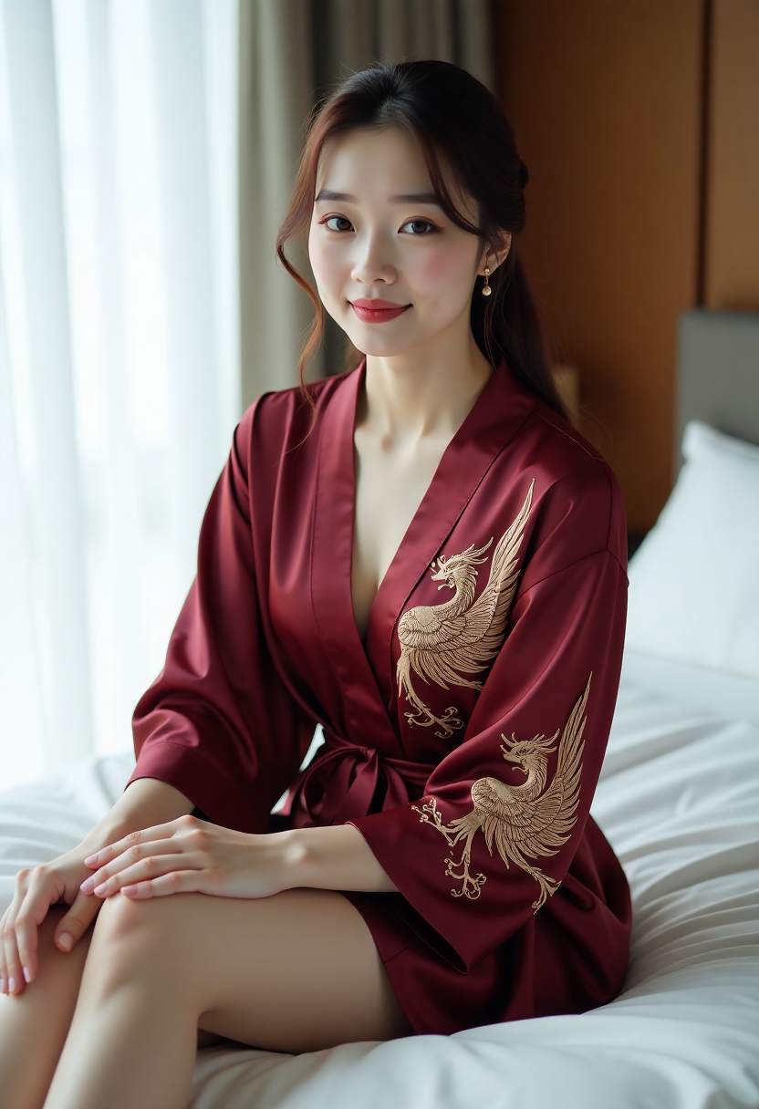 银幕上回放操场落日的短片
